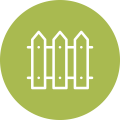 fence green icon