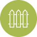 fence green icon