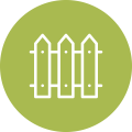 fence green icon